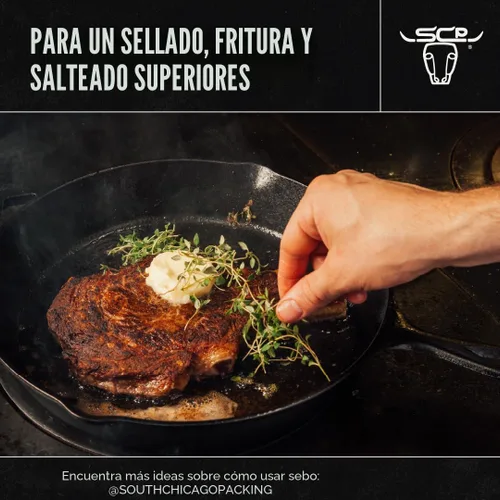 Miniatura 8 de SCP South Chicago Packing Manteca de Wagyu, 42 onzas, apta para Paleo, apta para Keto, 100% pura Wagyu