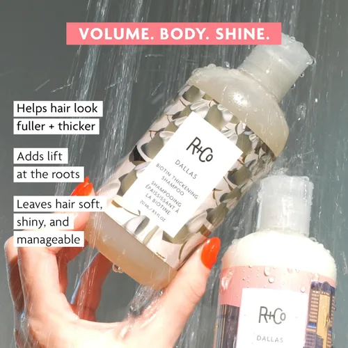 Miniatura 2 de R+Co DALLAS Biotin Thickening Shampoo – Volumizing & Strengthening Hair Cleanser, All Hair Types