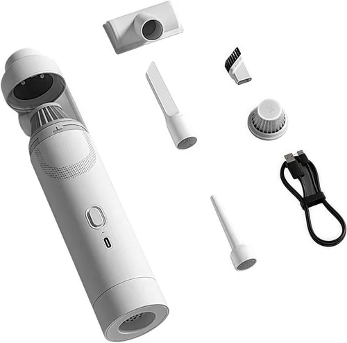 Miniatura 8 de Slim V8 Mate - Aspiradora inalámbrica para automóvil, alta potencia, 19000 PA, 2 modos de succión, ligera, portátil de 1.2 libras, carga USB, mini