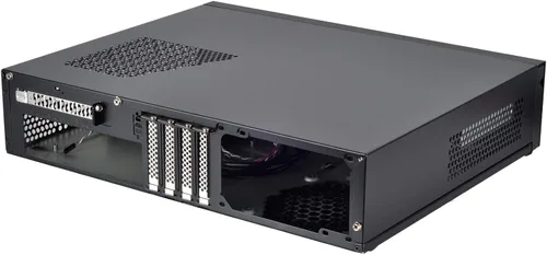 Miniatura 4 de Silverstone Tecnología Milo ML04 Tipo-C Puerta delantera de aluminio/cuerpo de acero Micro ATX Media Center/HTPC Caso, SST-ML04B-C