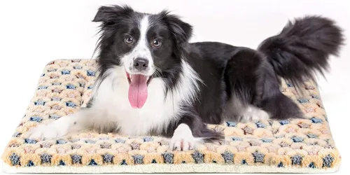 Miniatura 18 de Mora Pets Cama para perros ultra suave con bonito estampado de estrellas, lavable para perros grandes, medianos y pequeños, reversible, forro polar