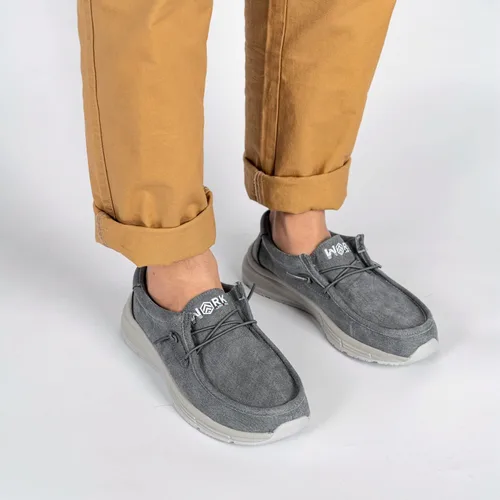 Miniatura 6 de LARNMERN Mocasines antideslizantes para hombre, zapatos de trabajo antideslizantes, zapatos para restaurante Trabajo, ligero, servicio de alimentos