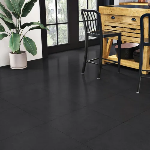 Miniatura 5 de WESTICK Azulejos de vinilo autoadhesivos de mármol negro para baño, azulejos de vinilo autoadhesivos para despegar y pegar, azulejos de azulejos