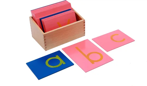 Miniatura 2 de Montessori Materials Letras de papel de lija en minúsculas - Impresión