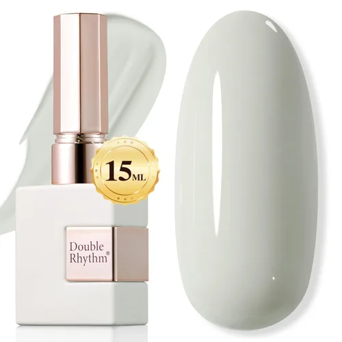 Miniatura 14 de Double Rhythm 15ml de esmalte de uñas en gel, color puro, mismo color, misma botella, esmalte de uñas de remoción para arte de manicura en salón
