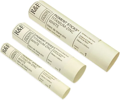 Miniatura 5 de Pinturas R&F Hechas a Mano - Palo de Pigmento al Óleo Profesional, Gris Neutro Medio, 188 ml