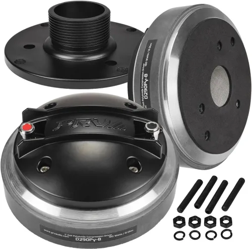 Miniatura 7 de PRV AUDIO D290Py-S 180 Watts 1" Pro Audio atornillado controlador de compresión 8 ohmios (individual)