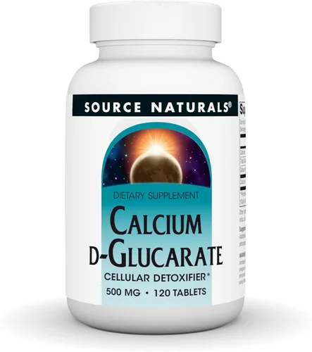 Source Naturals - D-glucarato de calcio, 500 mg
