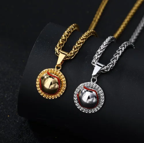 Miniatura 7 de Collar con colgante deportivo para hombres, mujeres, adolescentes, fútbol, baloncesto, béisbol, fútbol, deportes, regalos para fanáticos del