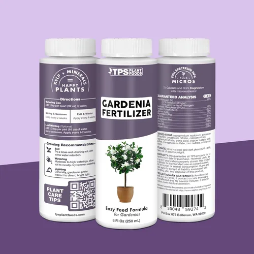 Miniatura 8 de Fertilizante Gardenia: alimento líquido para plantas para más flores, hojas verdes ricas y desarrollo de raíces más fuerte, 8 onzas