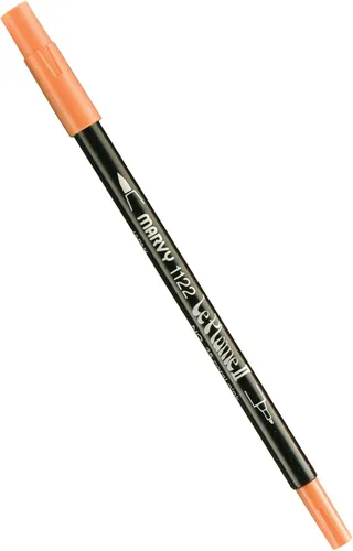 Miniatura 6 de Uchida 1122-C-3 Marvy Extra Fine Tip Le Plume II Rotulador de doble punta, azul