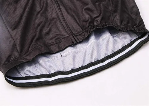 Miniatura 7 de Maillot de ciclismo para hombre, con cremallera completa, para bicicleta