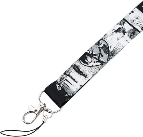 Miniatura 3 de Chainsaw Man Anime Manga 17.7 pulgadas Cuello Lanyard Llavero Holder ID Badge Mobile Phone Pin Correa por Pinstant