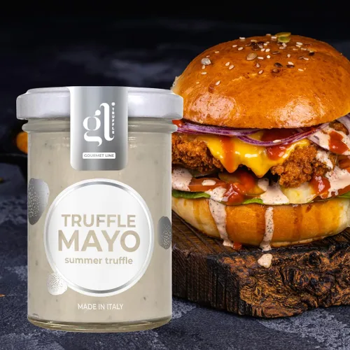 Miniatura 3 de GL Truffle GOURMET LINE Mostaza de miel de trufa, 100 g (3.52 oz), condimento dulce y salado, untable, una fusión de dulzura y ralladura, sin OMG