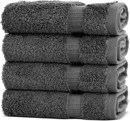 Miniatura 140 de Chakir Turkish Linens Hotel & Spa - Toallas turcas de algodón superior Gris