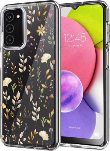 Miniatura 26 de Unov Funda diseñada para Galaxy A06 4G, funda transparente con [patrón antideslizante en relieve], protección delgada a prueba de golpes