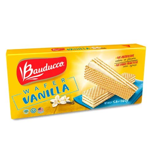 Miniatura 15 de Bauducco Galletas de oblea de chocolate y vainilla - Galletas de oblea prácticas de una sola porción con 3 capas de crema - Delicioso aperitivo