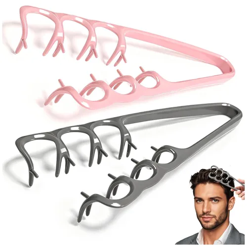Miniatura 8 de Peines de textura mejorados para hombres y mujeres, peine voluminizador de cabello de dientes anchos, peine de pelo rizado para volumen esponjoso