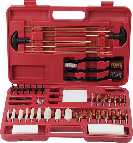 Outers 70074 Kit universal de limpieza de pistola moldeada por soplado de 62 piezas