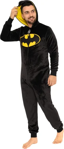 Miniatura 4 de DC Comics Pijama de Batman para hombre Mameluco para adultos Tallas S a XXL