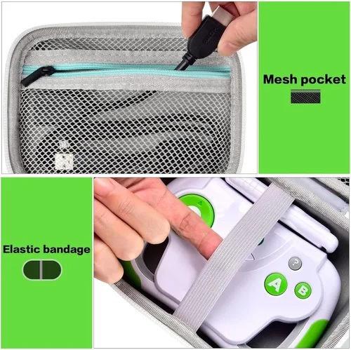 Miniatura 3 de Funda compatible con Leapfrog LeapLand Adventures y para videojuegos de aprendizaje de la Patrulla Canina. Soporte de transporte de almacenamiento