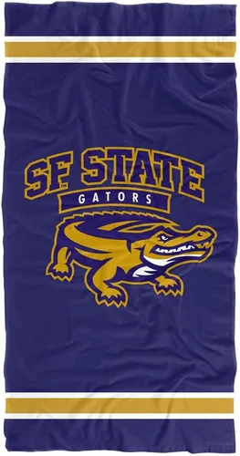 Miniatura 167 de LOGOVISION Manta Abilene Christian University, 30 x 60 pulgadas, logotipo primario CottonFront/PolyBackBeachTowel