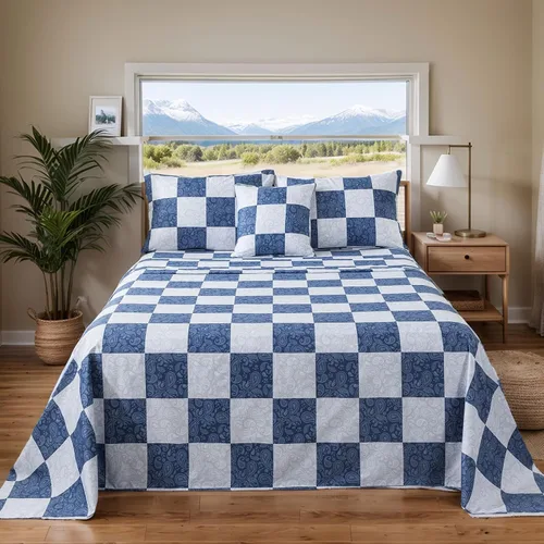 Miniatura 36 de FADFAY Juego de sábanas de cama tamaño King 100% algodón, color verde salvia, patrón floral de rosas rojas de campo francés, ropa de cama de lujo