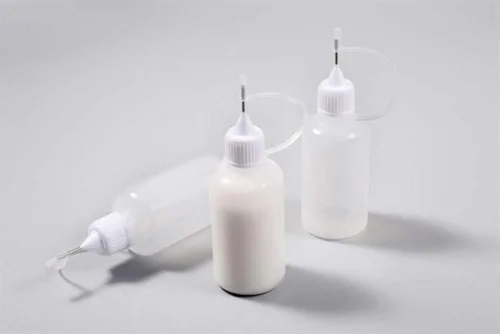 Miniatura 5 de Onwon Aplicador de botella de pegamento con punta de aguja de precisión, 1 onza/1.0 fl oz, aplicador vacío, engrasador, botella exprimible
