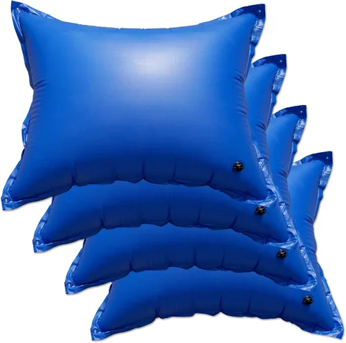 Miniatura 3 de Robelle Deluxe Almohada de aire ecualizadora de hielo, Paquete de 4, Azul