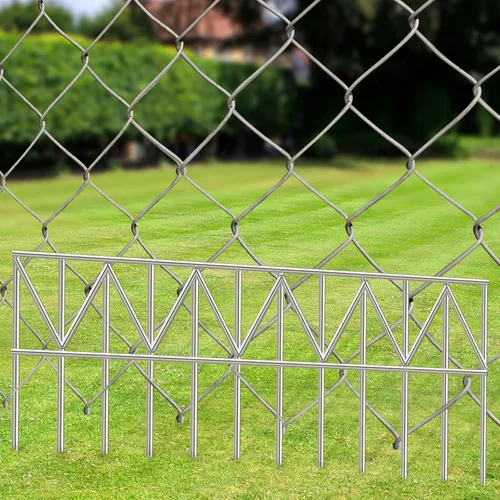 Miniatura 7 de Paquete de 5 vallas de barrera para animales de 24 pulgadas de largo x 15 pulgadas de alto, producto patentado para valla subterránea sin