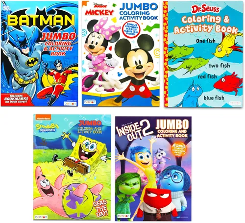 Miniatura 3 de 16 libros para colorear a granel para niños de 4 a 8 años. El paquete surtido incluye 16 libros para colorear y actividades para niños