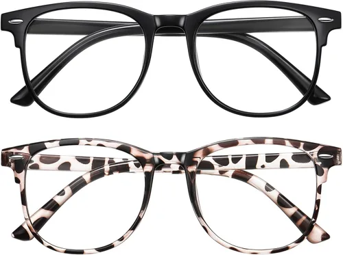 Miniatura 13 de Okany Lentes de bloqueo de luz azul para mujeres, hombres y mujeres, con filtro de pantalla de computadora negra, gafas de juego para mujeres