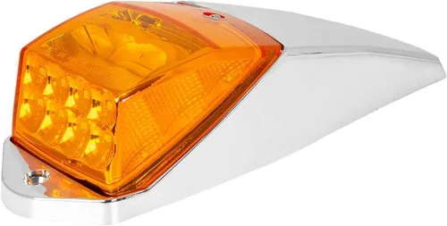 Miniatura 2 de GG Grand General 77564 Spyder Amber/Amber 17 LED Cab Light con carcasa de plástico cromado para modelos Grakon 5000