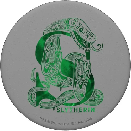 Miniatura 3 de Harry Potter Slytherin S Logo PopSockets Grip y soporte para teléfonos y tabletas, Negro