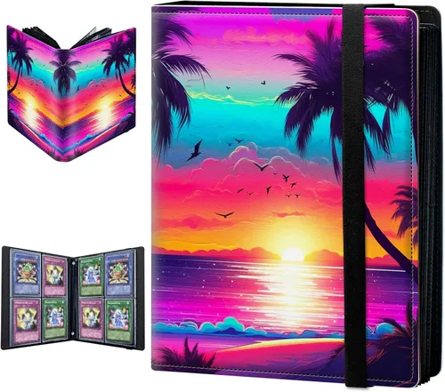 Miniatura 11 de Carpeta para tarjetas intercambiables, 4 bolsillos para tarjetas intercambiables, 160 bolsillos de doble cara, funda para tarjetas de tamaño Mujeres