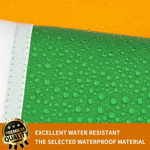 Miniatura 5 de XIFAN Bandera india prémium de 3 x 5 pies, para exteriores, grande, de doble cara, resistente, nailon 210D, bordado, bandera india nacional y país