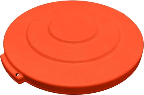 Miniatura 8 de SPARTA Bronco - Tapa de contenedor de basura, papelera redonda para eliminación, 10 galones, morado, (paquete de 6)