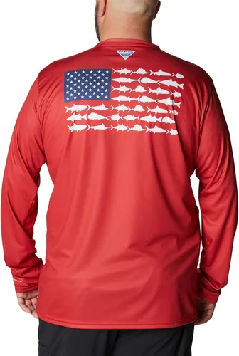 Miniatura 7 de Columbia PFG Terminal Tackle Fish Flag - Camisa de pesca de manga larga para hombre