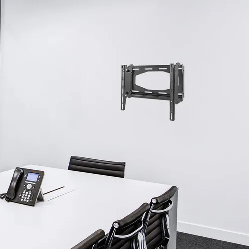 Miniatura 6 de Soporte de pared inclinable para TV para pantallas de 23 a 65 pulgadas, se adapta a VESA de hasta 600 x 400, soporta hasta 165 libras, compatible