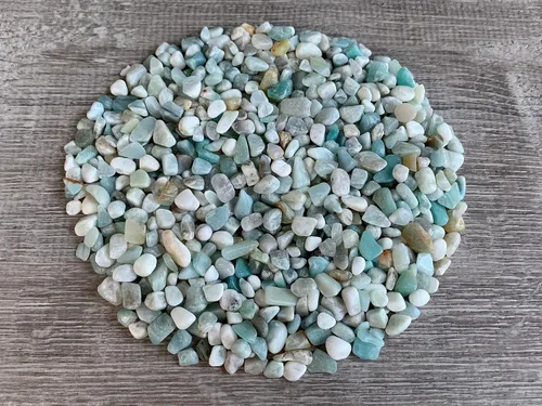 Miniatura 2 de Chips de piedras preciosas semi pulidas naturales al por mayor, mini cristales triturados, formas irregulares, chips de cristal sin perforar, Piedra
