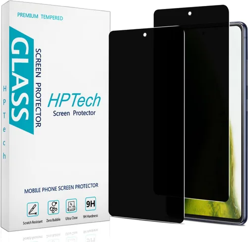 Paquete de 2 protectores de pantalla de privacidad diseñados para Samsung Galaxy S20 FE, A53, A52, A51, vidrio templado antiespía [no admite