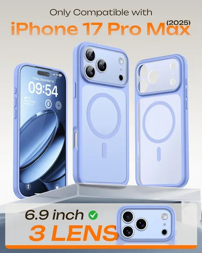 Miniatura 584 de TOCOL Funda para iPhone 11, compatible con Magsafe, protección completa de cámara, imanes integrados, protección contra caídas, funda translúcida