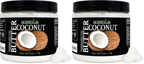 Miniatura 10 de GreenIVe - Aceite de coco crudo virgen 100% puro - Orgánico - Puro - Virgen - Exclusivo en Amazon (16 onzas)