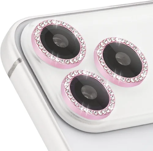 Miniatura 26 de Protector de Lente de Cámara para iPhone 17 Pro/17 Pro Max, Protector de Cámara de Vidrio Templado Individual con Bandeja de Instalación Compatible