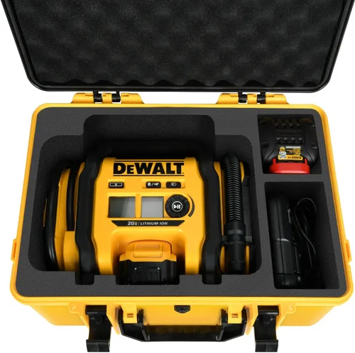 Estuche para compresor de aire Dewalt DCC020IB: bolsa de herramientas portátil resistente para bomba Dewalt de 20 V, inflador de neumáticos