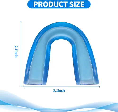 Miniatura 2 de Boquilla multicolor deportiva para adultos, 8 unidades de protectores bucales, armadura de dientes de encías para boxeo, baloncesto, hockey, karate