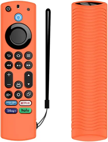 Miniatura 8 de Funda para control remoto de voz, funda de silicona compatible con Insignia Firetv Omni Series o TV 4, ligera, antideslizante, a prueba de golpes