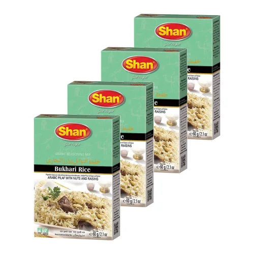 Miniatura 204 de Shan Korma Recipe and Seasoning Mix 1.76 oz (50g) - Spice Powder for Traditional Meat in Yogurt Sauce - Suitable for Vegetarians - Airtight Bag in a