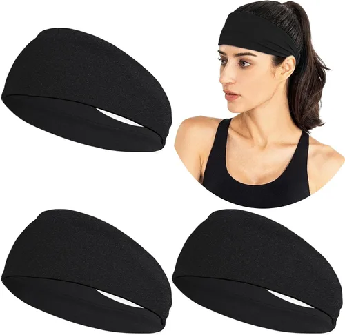 Miniatura 40 de JOYOYO Diademas deportivas transpirables para niños y niñas que absorben la humedad, banda elástica para el pelo para niños pequeños y adolescentes