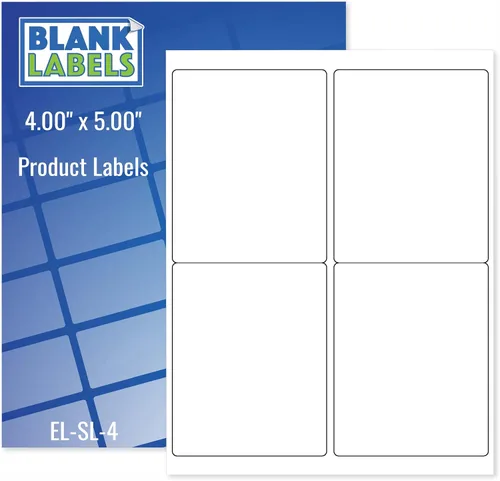 Miniatura 15 de Etiquetas de envío de direcciones imprimibles de fácil despegado, 1 pulgada x 2 5/8 pulgadas Adhesivo personalizable Blanco 300 etiquetas